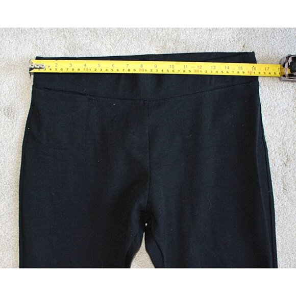 American Giant - Women's Ponte Kick Flare Pants in Black, size 14. - Picture 4 of 9